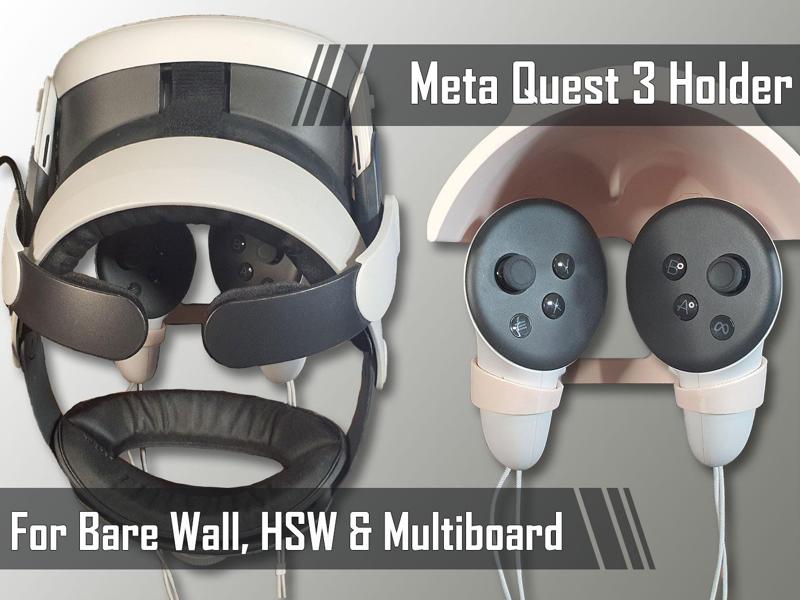 Meta Quest 3 Wall Holder