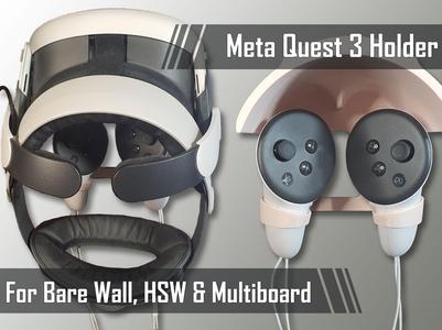 Meta Quest 3 Wall Holder