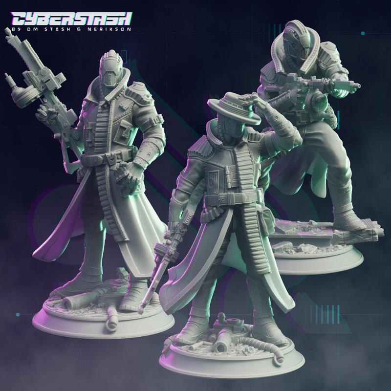 Cyberpunk Mafia Drones - Moretti Family Cleanup Crew