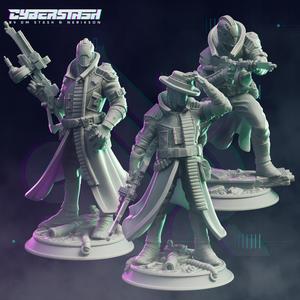 Cyberpunk Mafia Drones - Moretti Family Cleanup Crew