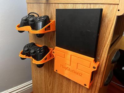 Console Screw UP-Set UP-3D Printed for PlayStation 2 - Multi Colors