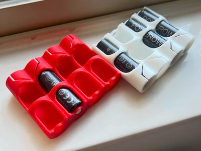AA Battery Case/Holder Inline Storage