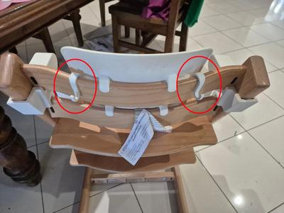 Stokke Tripp Trapp Rear Hooks Small/Large