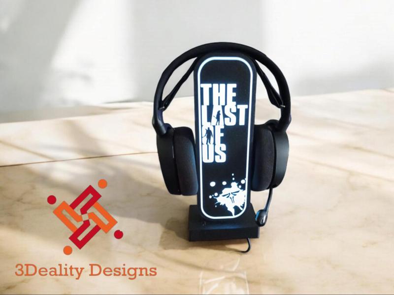 The last of us headset lightbox faceplate 