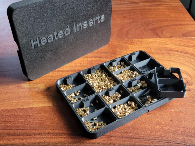 Heated Inserts Box with Modular Dividers