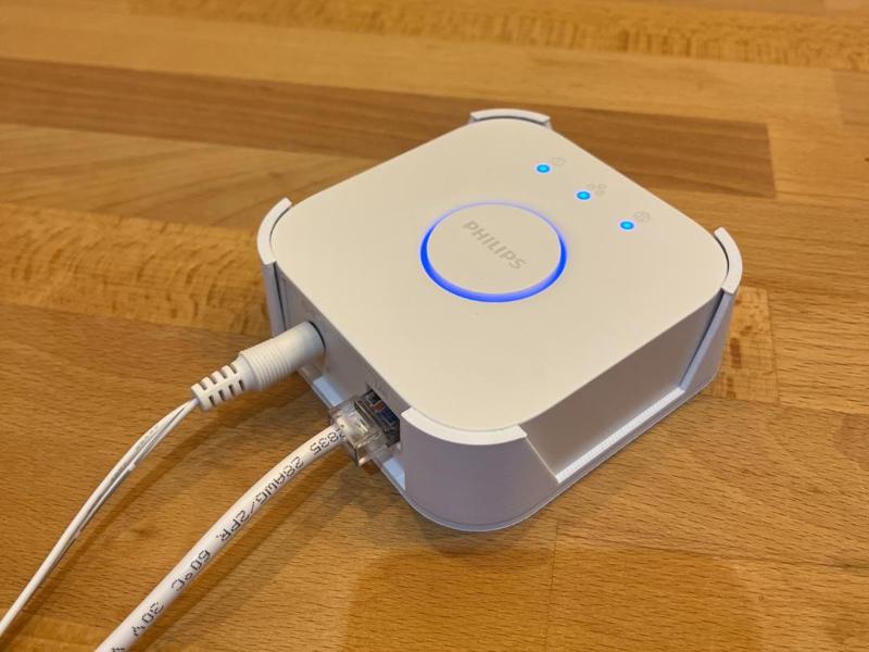 Philips Hue Bridge Halter - Deskmounted