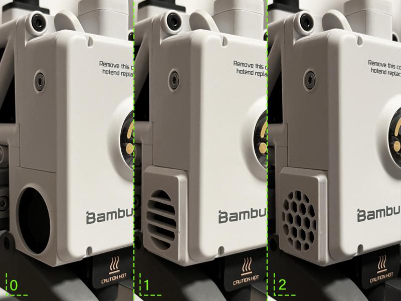 A1 & A1 Mini - Rectangular Fan Cover