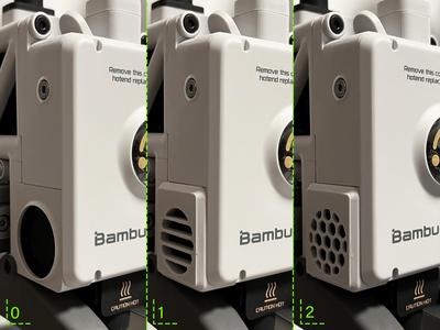 A1 & A1 Mini - Rectangular Fan Cover