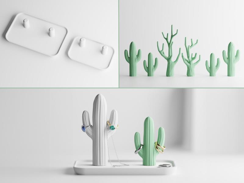 Jewlery Holder rectangle (3 Different Designs)