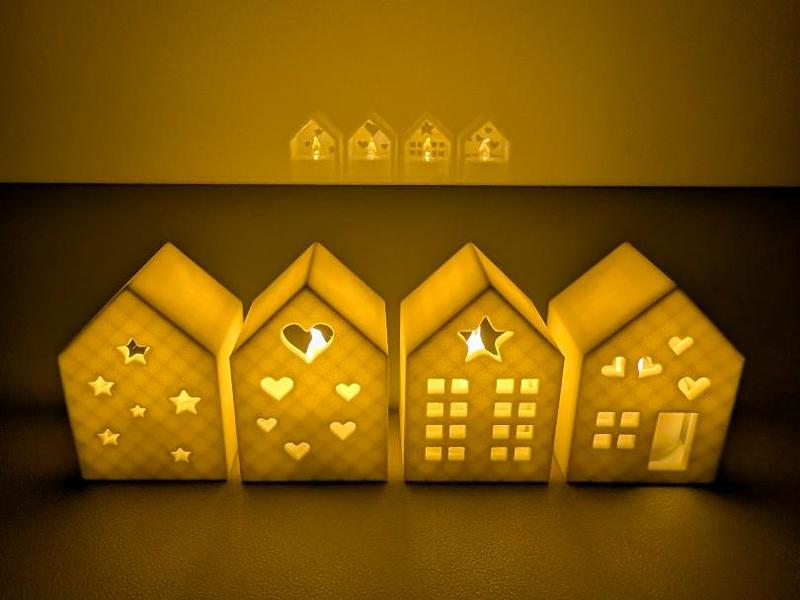 Christmas deko house set