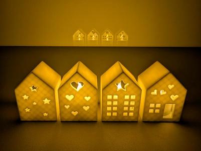 Christmas deko house set