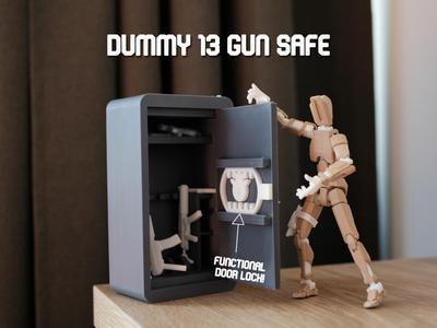Dummy 13 Gun Safe (w/ Functional Lock)
