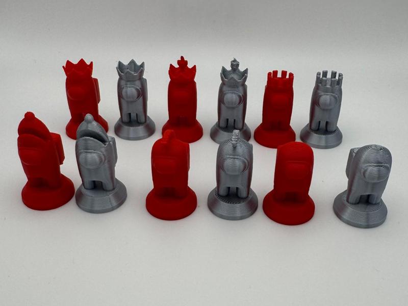 AmongUs Chess Set