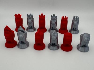 AmongUs Chess Set