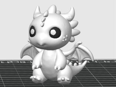 cute baby dragon