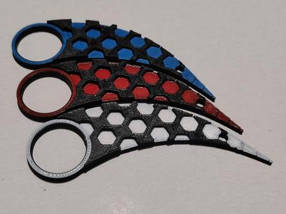 Honeycomb Key Karambit