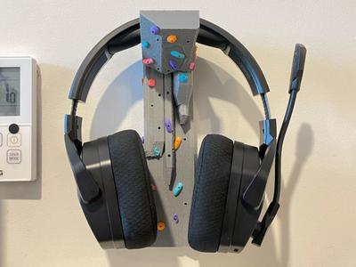 Rock Wall Headphone Stand