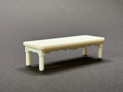 Dollhouse bench