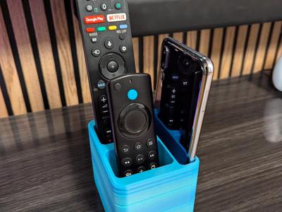 Remote Holder / Caddy / Alexa FireTV / AppleTV/LED