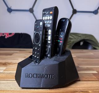 X3D - Rockmote remote control table holder