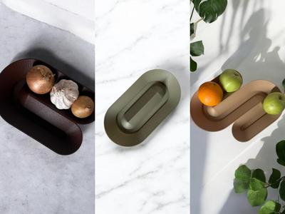 Modern Onion/ Fruit Bowl