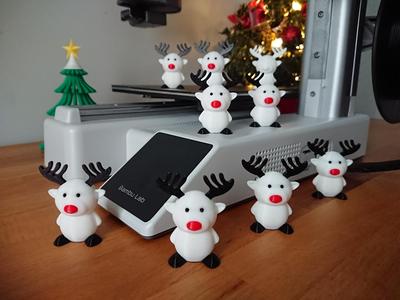 Cute Mini Christmas Reindeer