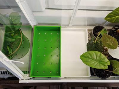 Growing tray for Ikea Akerbar (mini greenhouse)