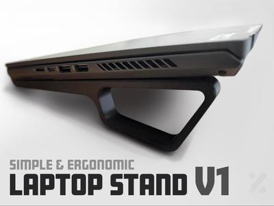 Laptop Stand V1 - Simple & Ergonomic