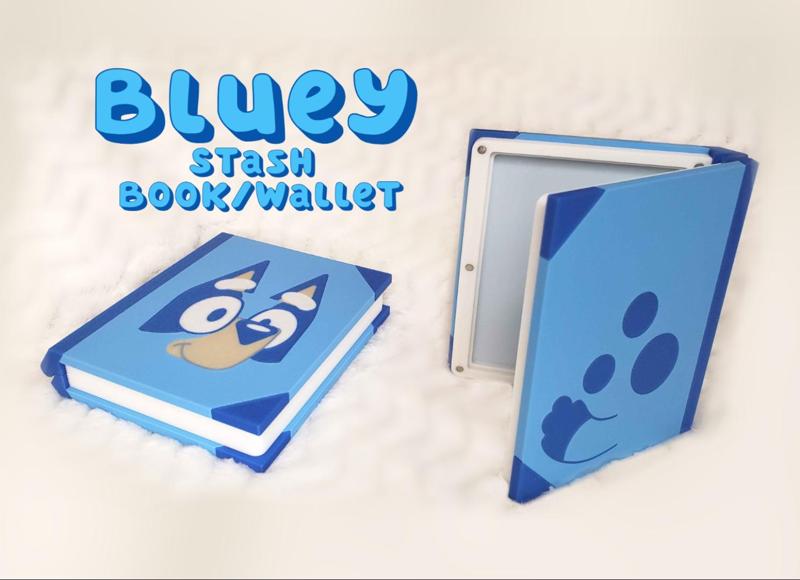 Bluey Stash Book/Wallet