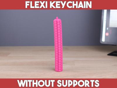 Flexi Cornish Keychain - Longer Version