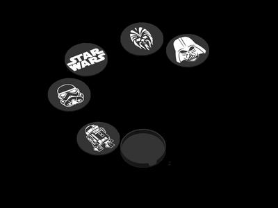 Starwars coasters set