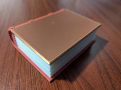 Plain Book Cover Lid for Book Box