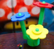 legos flower life-sized 