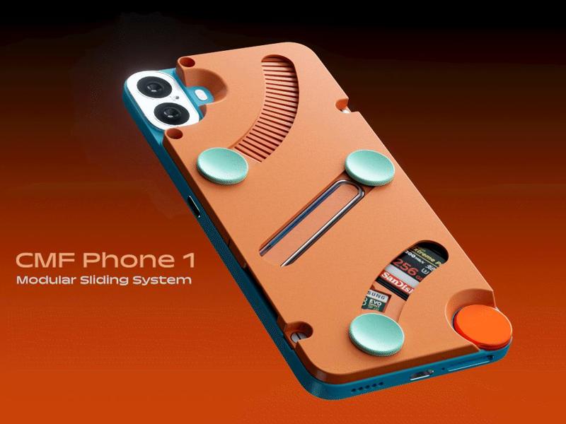 Modular Sliding System | CMF Phone 1