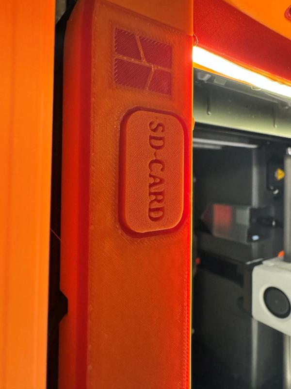 SD Card button for BLV AMS Riser for P1P or P1S