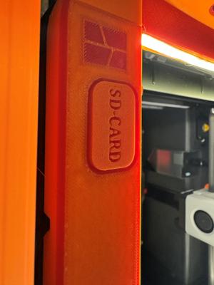 SD Card button for BLV AMS Riser for P1P or P1S