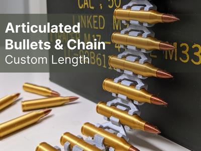 Articulated Bullets & Chain | Make it any length