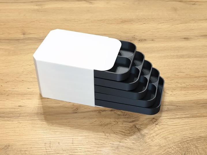 Desk organizer for 5 drawers - small