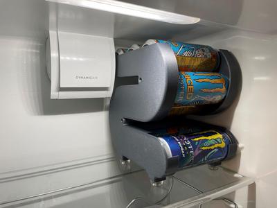 Soda can dispenser for 50cl cans