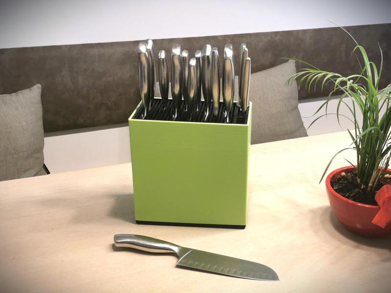 Universal Knife Block (Gridfinity compatible 5x3U)