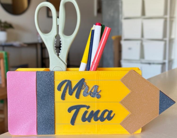 Teacher Gift Desk Pencil Case