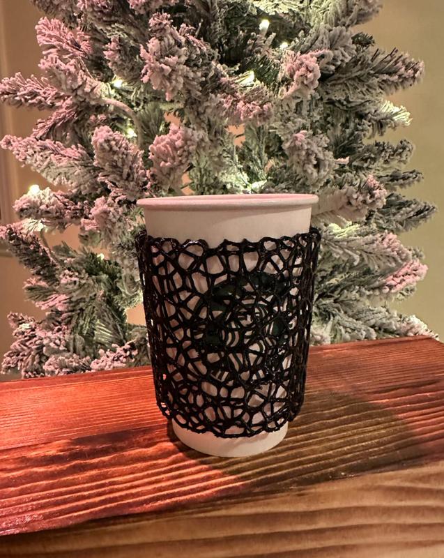 Dunkin Starbucks Reusable Coffee Cup Sleeve 