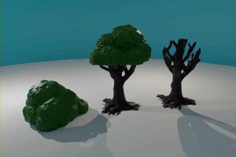 Versatile Tree / bush - tabletop terrain