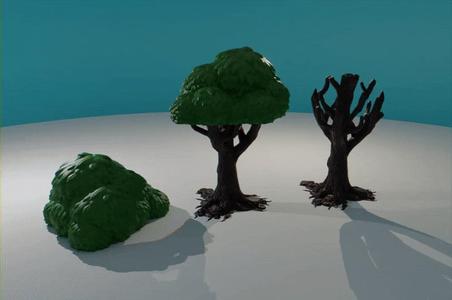 Versatile Tree / bush - tabletop terrain