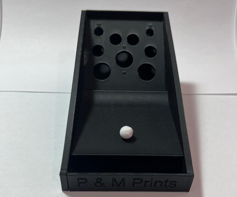 Mini Desktop Skeeball Game With Auto Ball Return