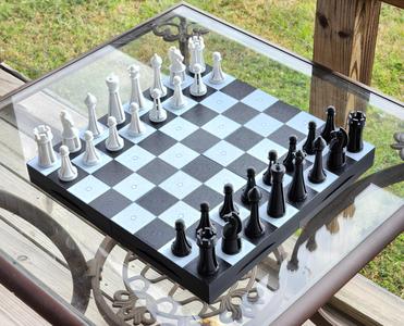Full Size Modular Magnetic Chess Set