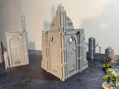 Wargame terrain Modular buildings Templaris Part 2