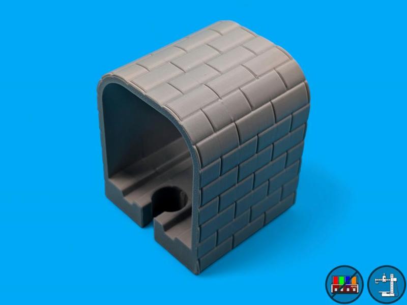 Brio compatible combinable tunnel