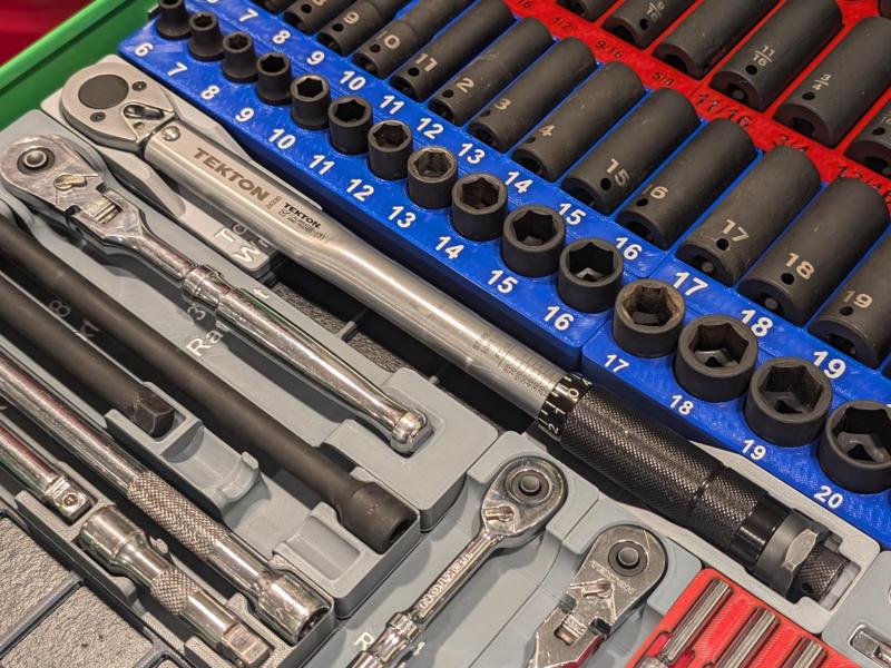 Gridfinity 3/8 Torque Wrench