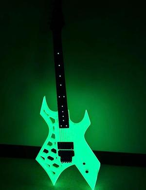 BC Rich Warlock A1 mini guitar body (single pickup